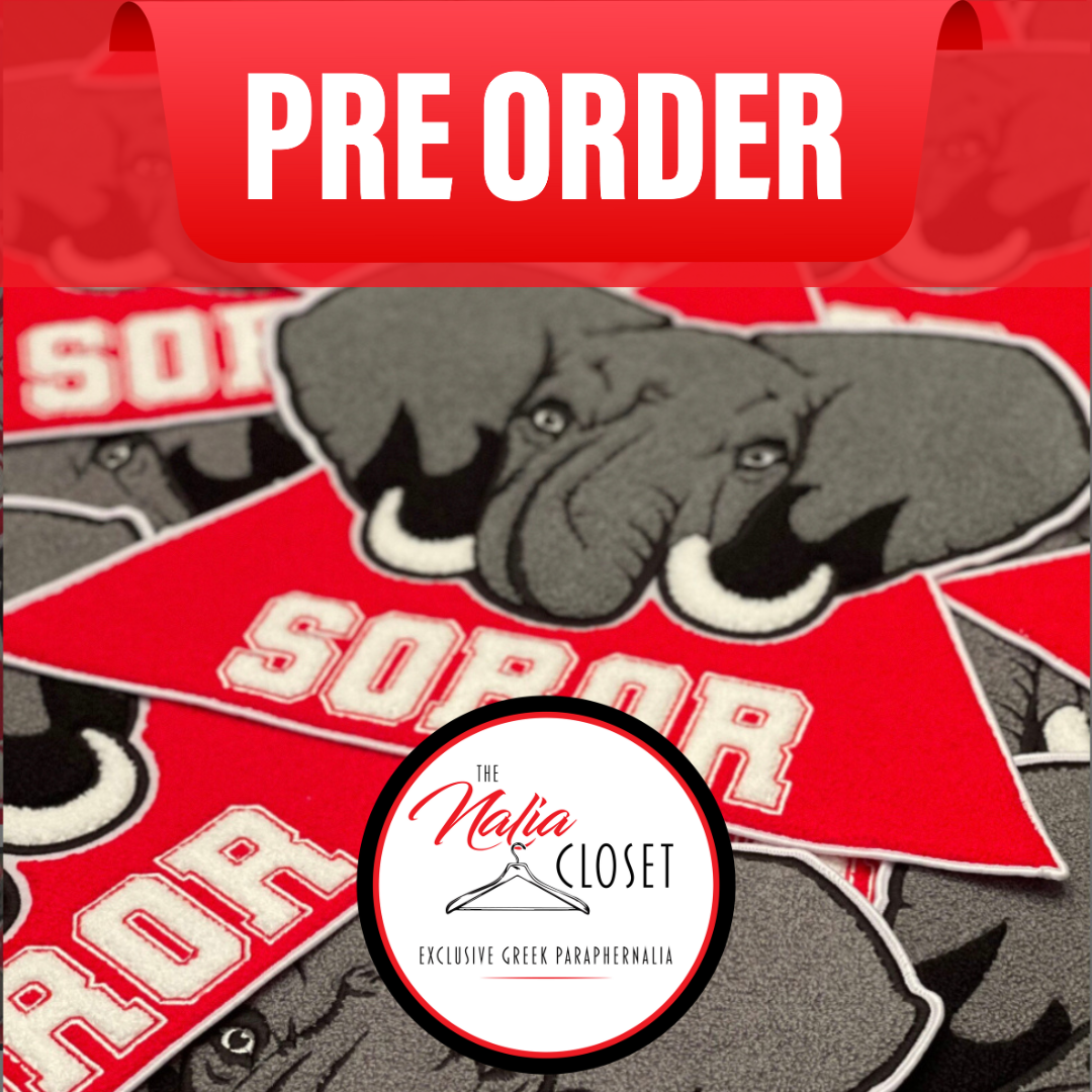 Soror Chenille Patch Pre-Order