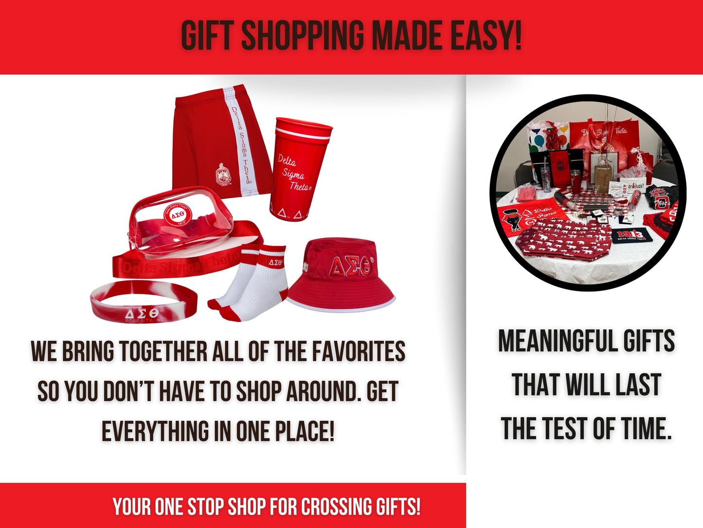 Delta Sigma Theta Stadium Crossbody Bag