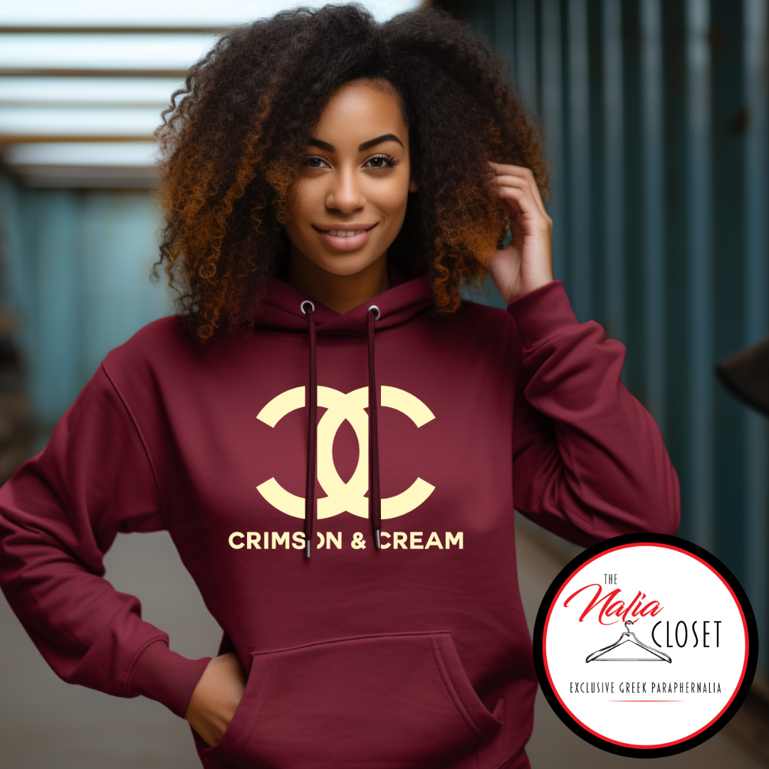Crimson top red hoodie