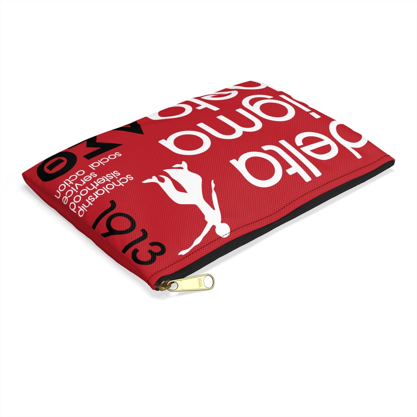 Ultimate Delta Sigma Theta Accessory Pouch - Crossing Gift Carry-all Bag For Accessories