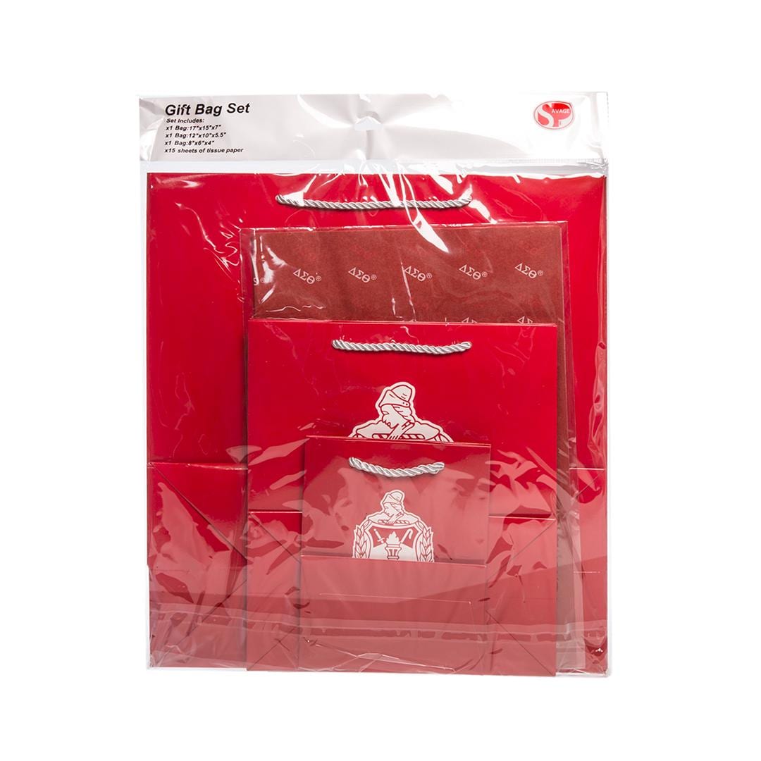 Delta Sigma Theta Gift Bag Set | Crossing Gift | Sisterhood Month | Initiation Gift