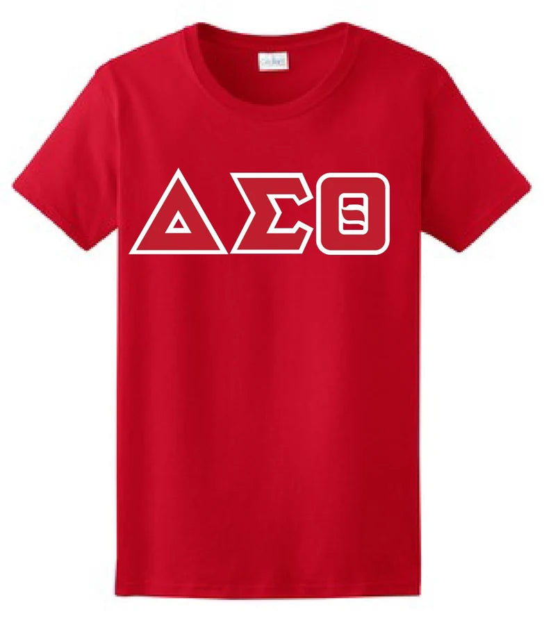 Delta Sigma Theta Embroidered Classic Tee