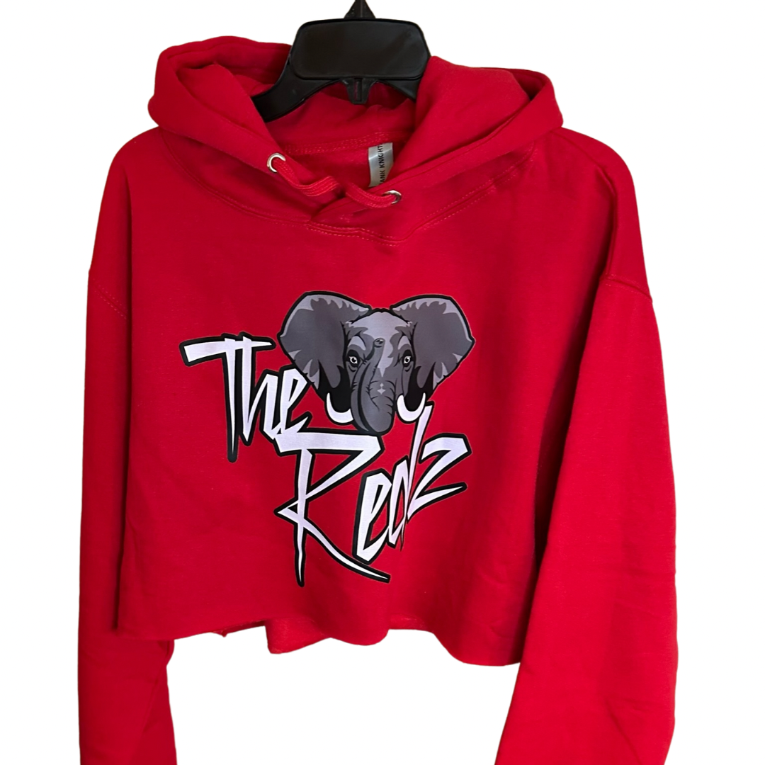 The Redz Favorite Cropped Hoodie Sweatshirt