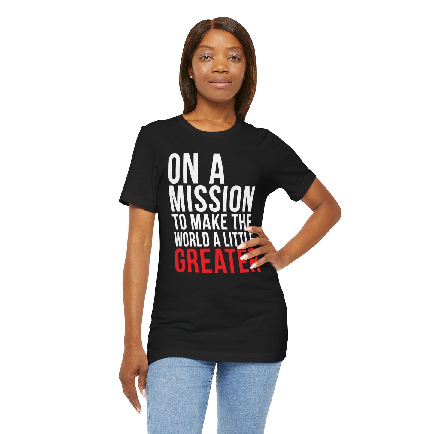 On A Mission Short Sleeve T-Shirt