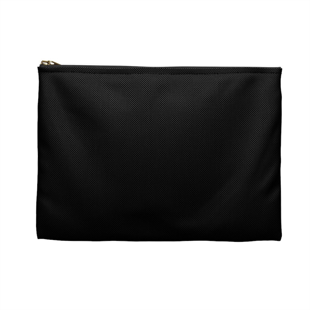 Plain discount black clutch